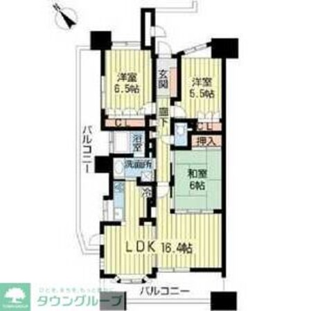 グランカーサ上前津の物件間取画像